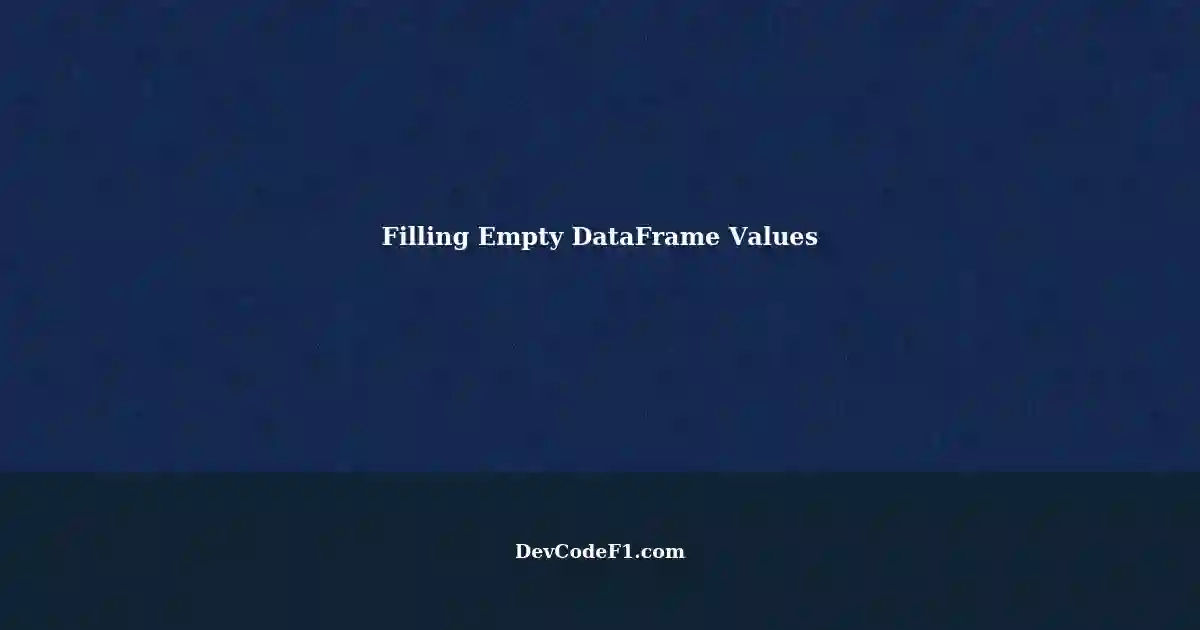 filling-empty-dataframe-array-values-conditions-met-in-two-dataframes