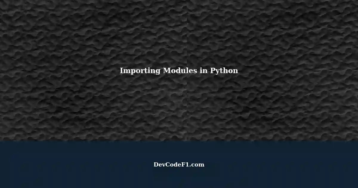 Troubleshooting Python: Can't Import Module/Package