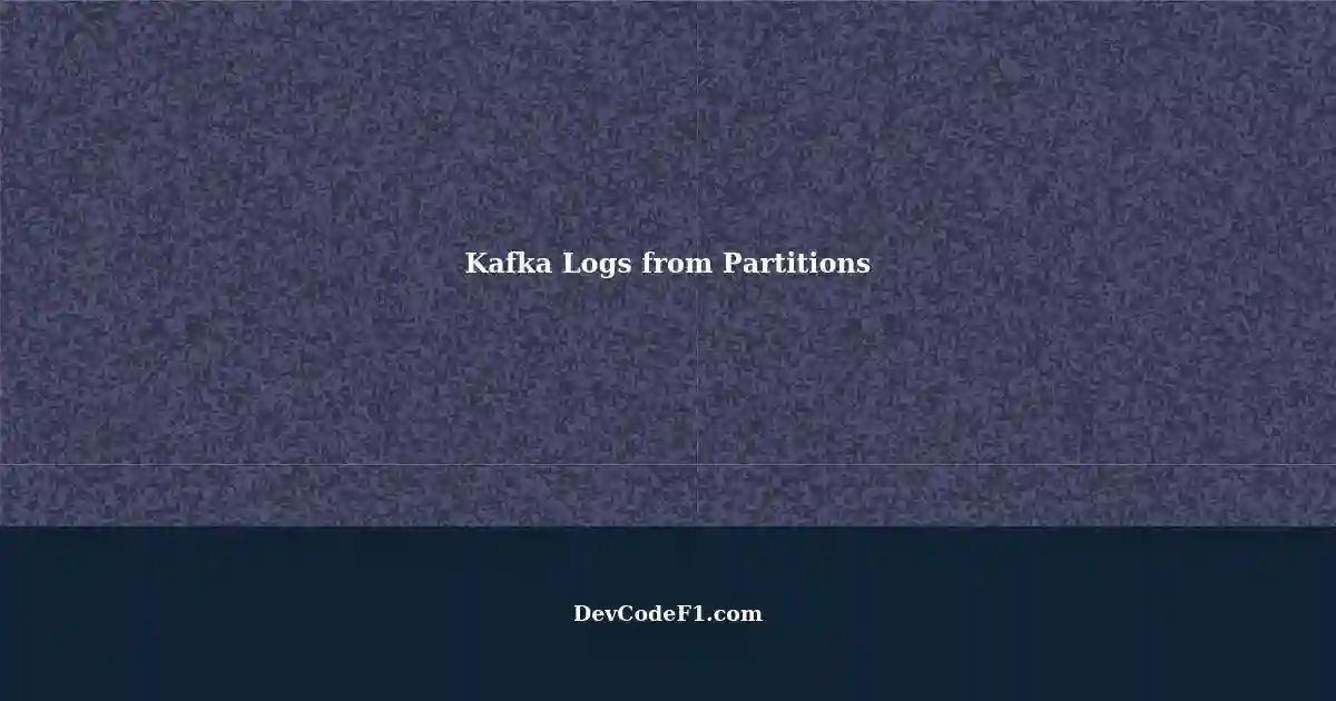 Ensuring Kafka Consumer Instance Gets Logs from Specific Partitions A