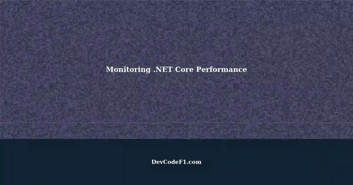 Monitoring Core Performance Counters on Windows