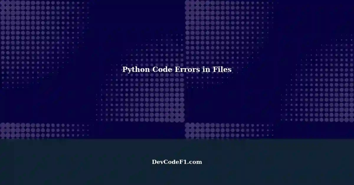Python: Is Code Replacing Values, Throwing Errors, and Changing Values ...