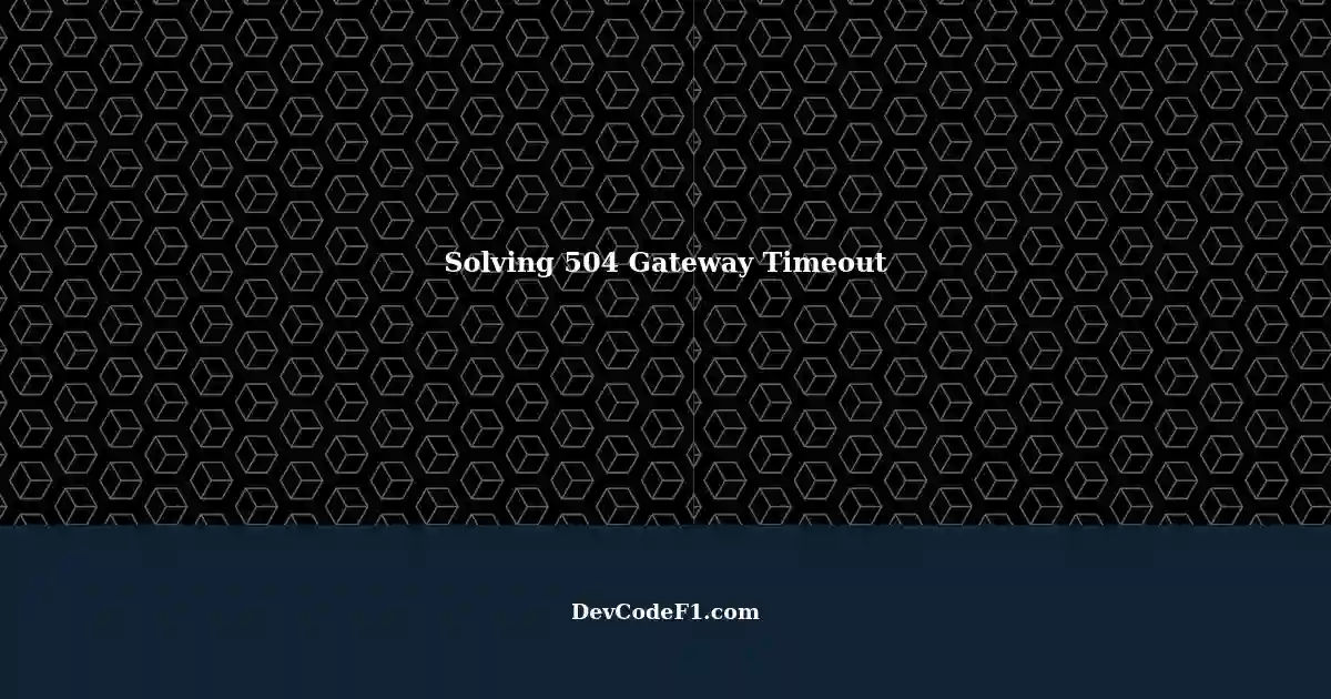 Solving Nginx-Ingress Connection Service Timeout Issues on Bare Metal Cloud