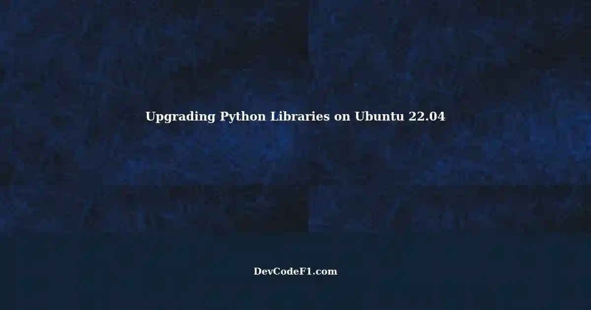 Installing Python 3.11 Libraries (NumPy, Matplotlib, SciPy) on Ubuntu 22.04