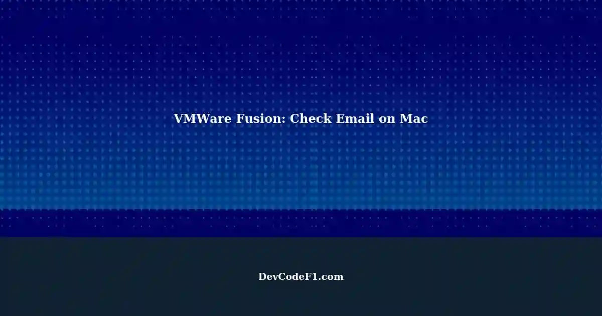 fusion vmware