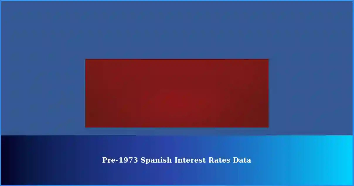 Pre1973 Spanish Interest Rates Where to Find Data?