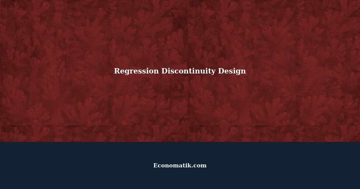 Regression Discontinuity Design: A Powerful Econometric Tool