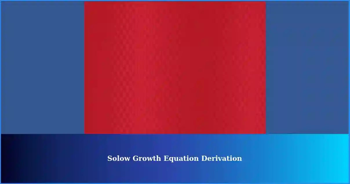 Understanding the Derivation of the SolowType Neoclassical Growth Equation