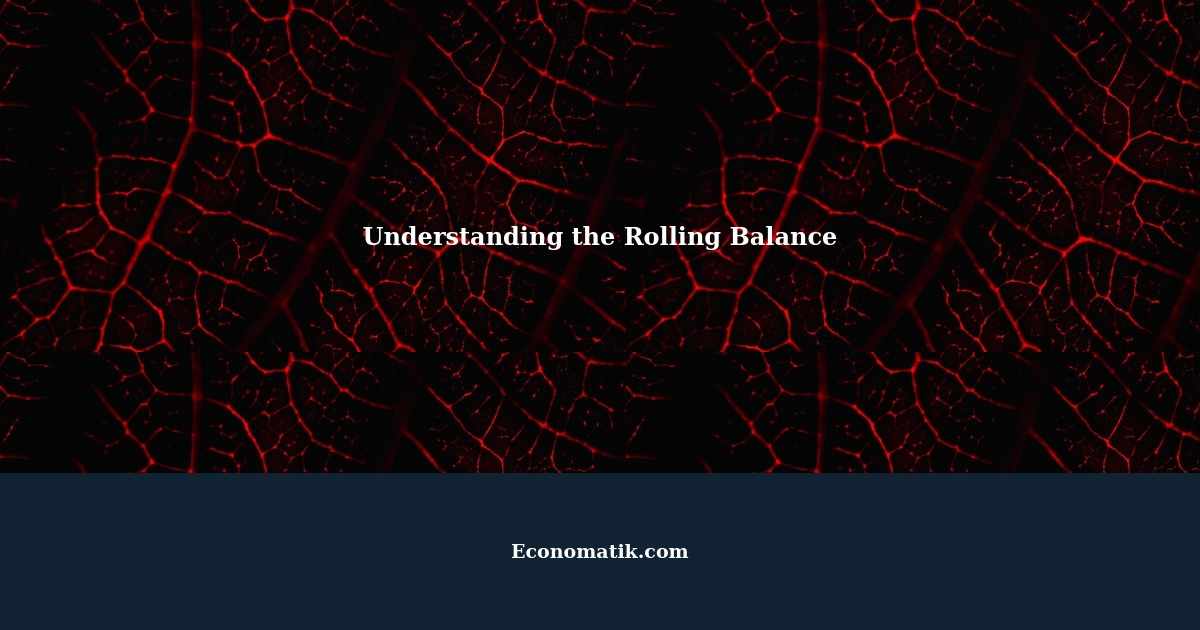 Understanding the Rolling Balance A Guide to UK PSD2 Regulations