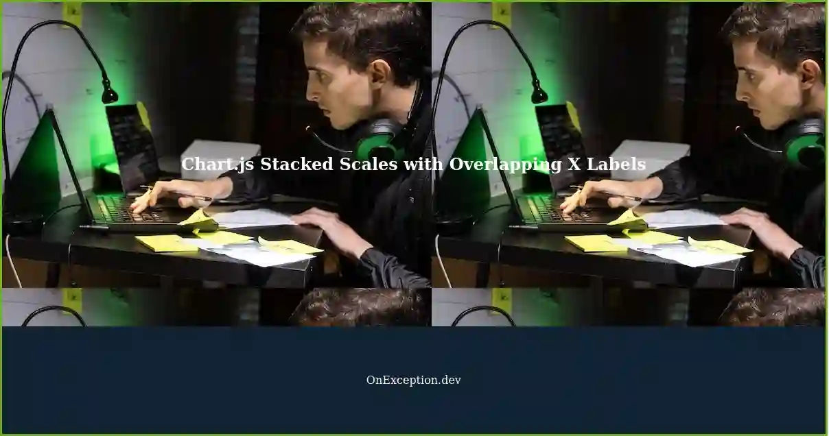 Chart.js: Building Multiple Stacked Scales with Overlapping X Labels