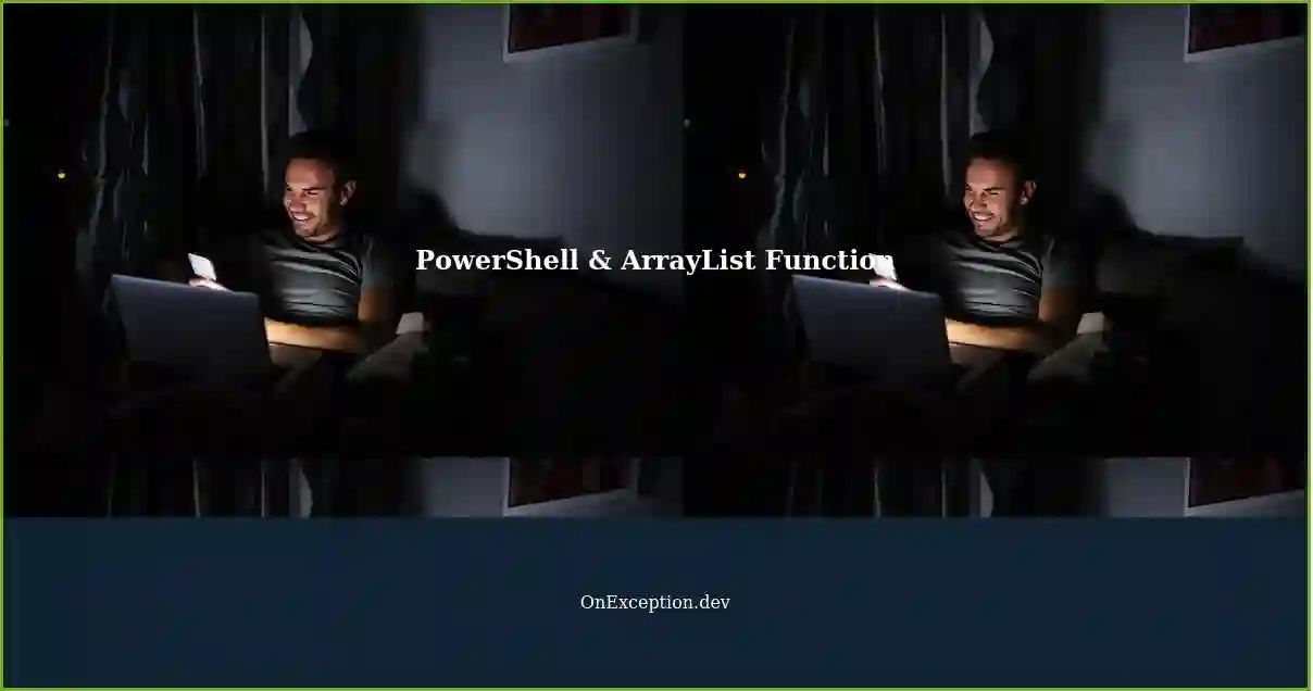 PowerShell: Creating and Populating System.Collections.ArrayList with ...