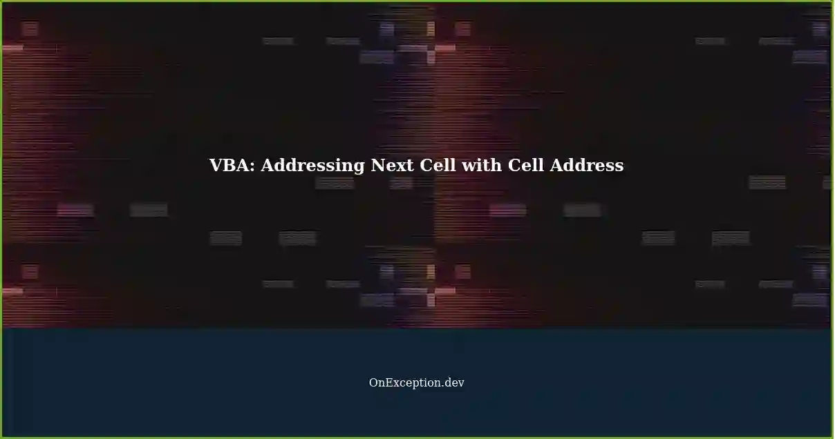 Finding and updating cell values in excel using vba addressing the