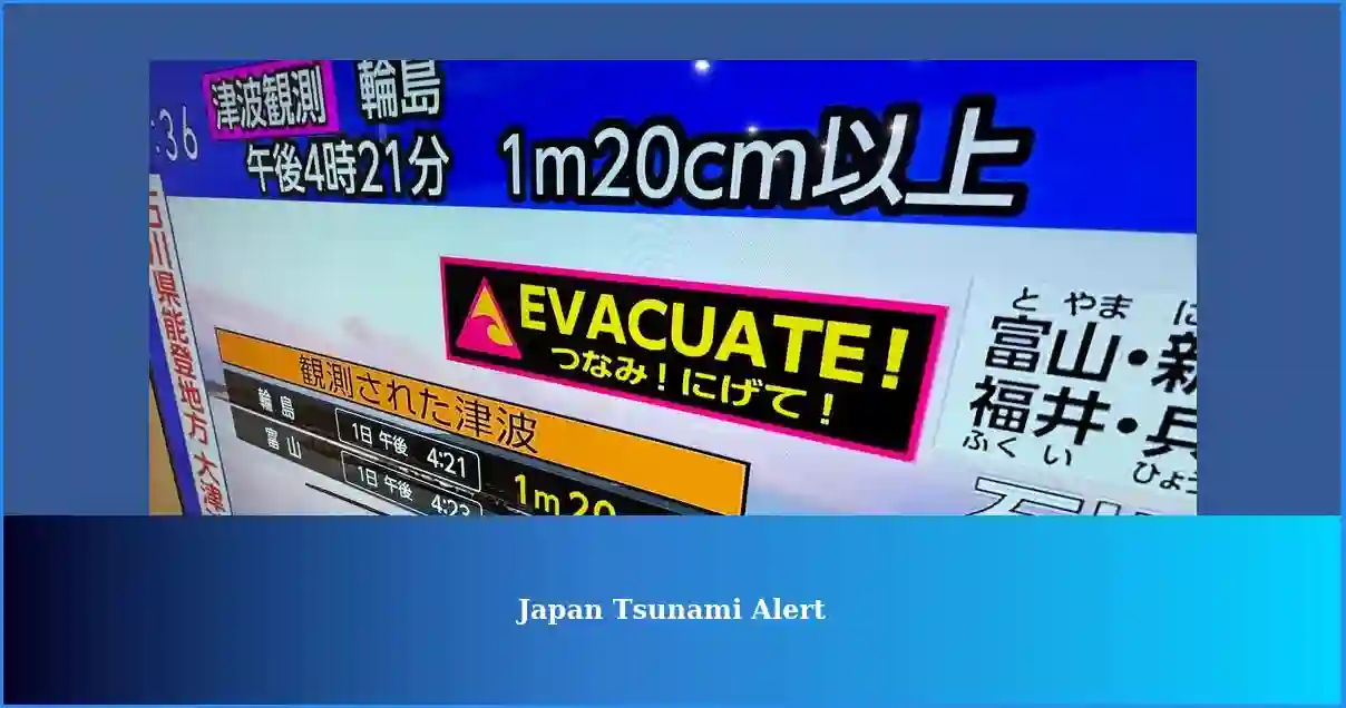 Tsunami alert vallejo ca