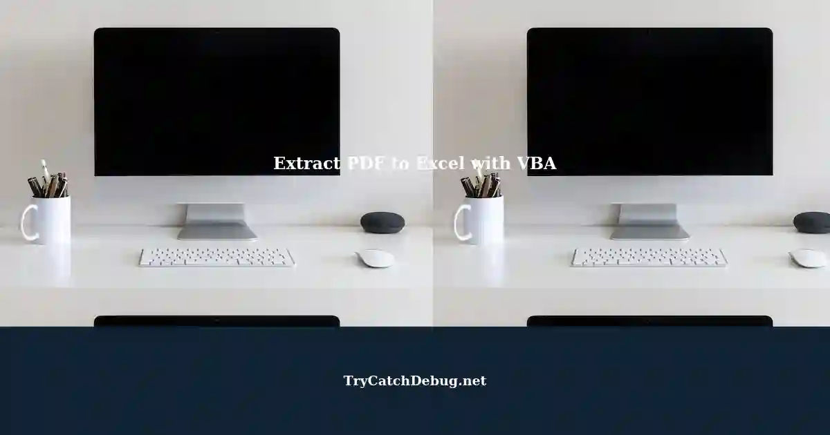 Extract Pdf To Excel