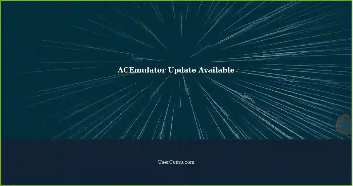 ACEmulator Update Available