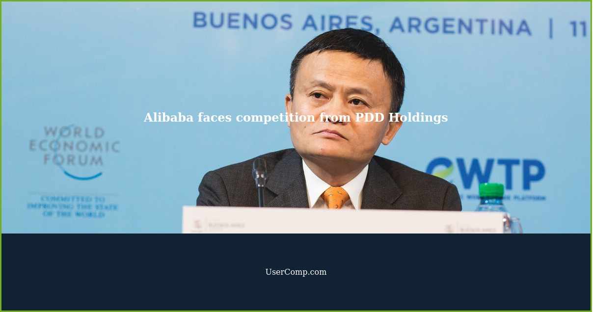 Alibaba faces competition from PDD Holdings