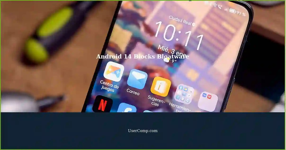 Android 14 Blocks Bloatware