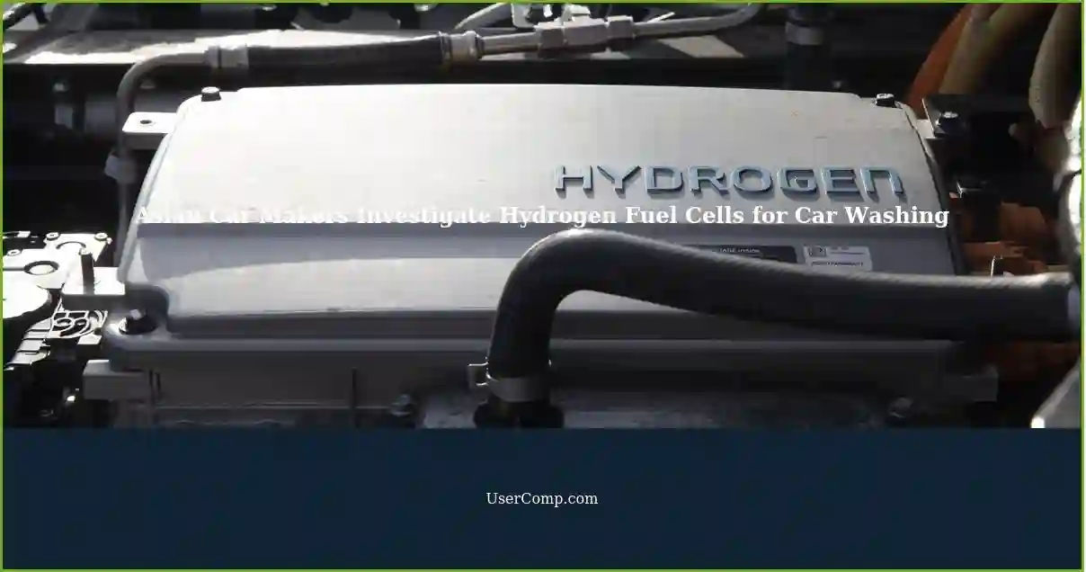 Asian Car Makers Investigate Hydrogen Fuel Cells for Car Washing