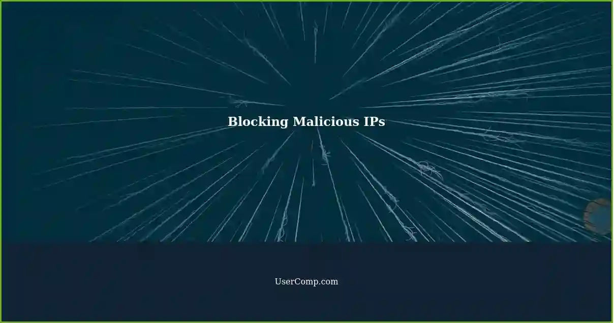 Blocking Malicious IPs