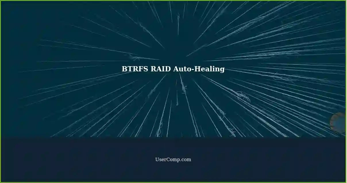 BTRFS RAID Auto-Healing