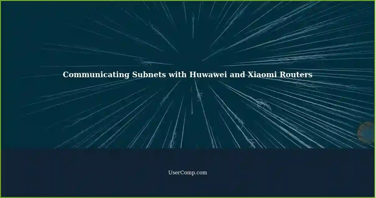 Communicating Two ISP Modem Router (Huwawei EG8145V5) and