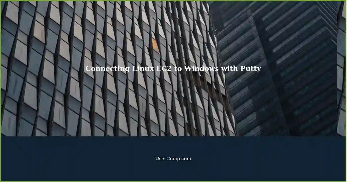 Connecting Linux EC2 to Windows with Putty