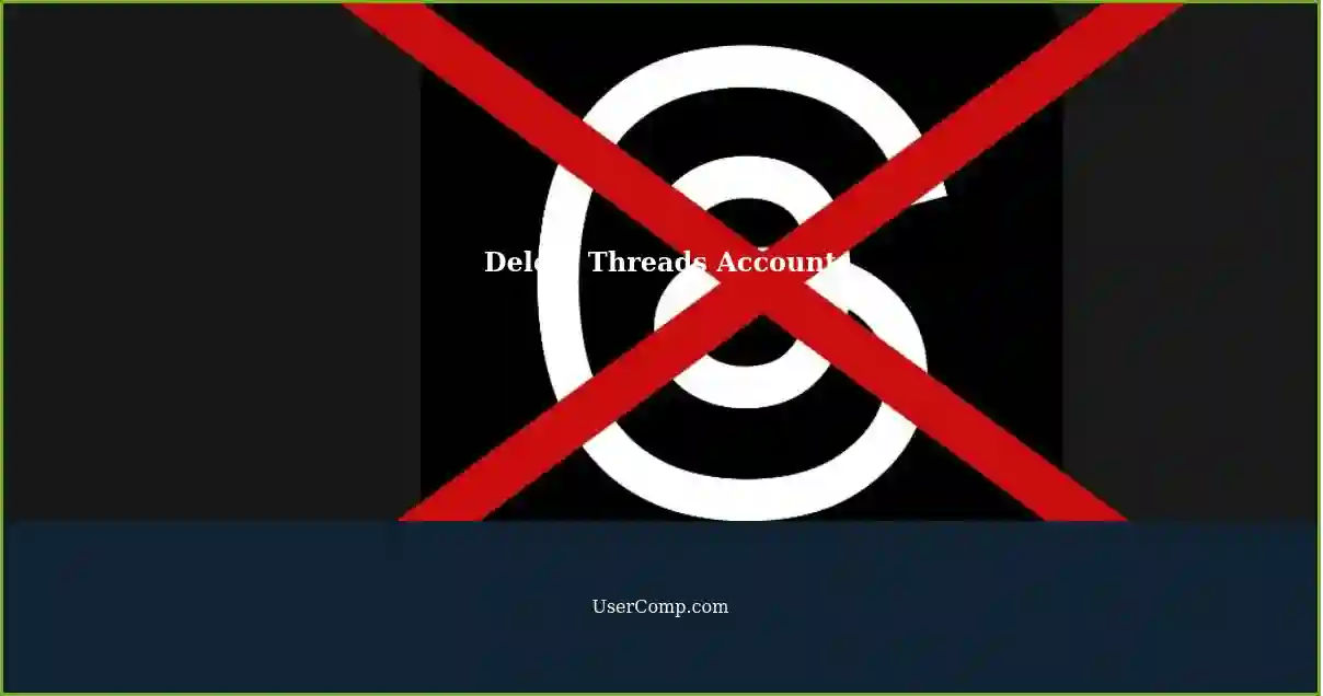 Delete Threads Account