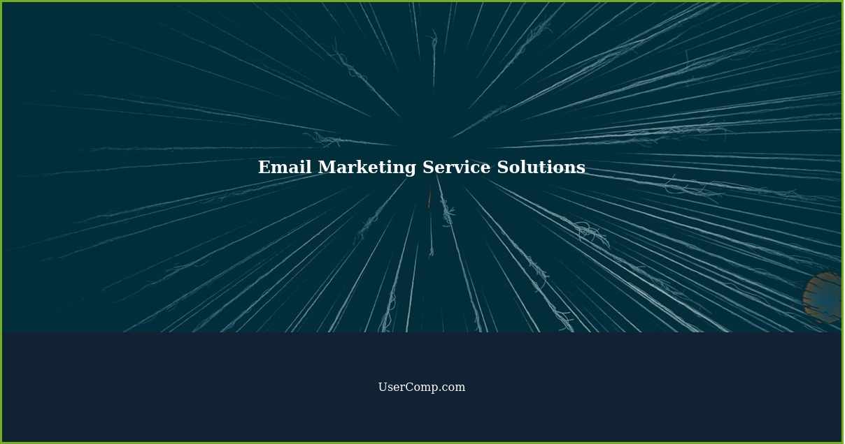 Email Marketing Service Solutions