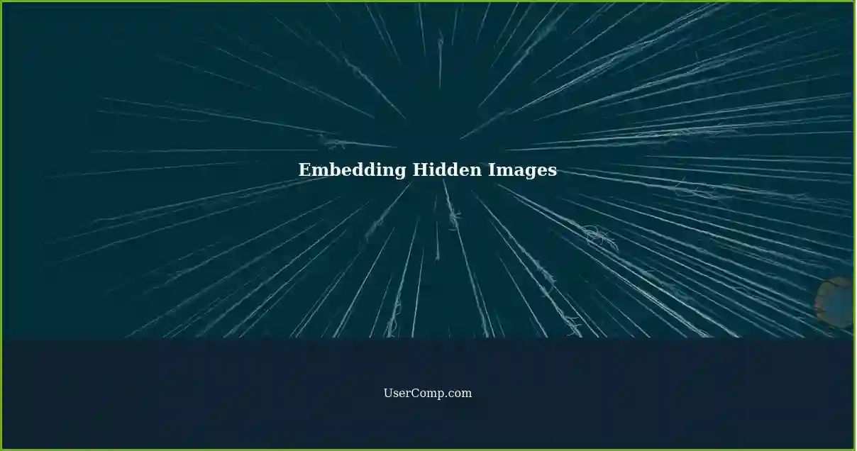 Embedding Hidden Images