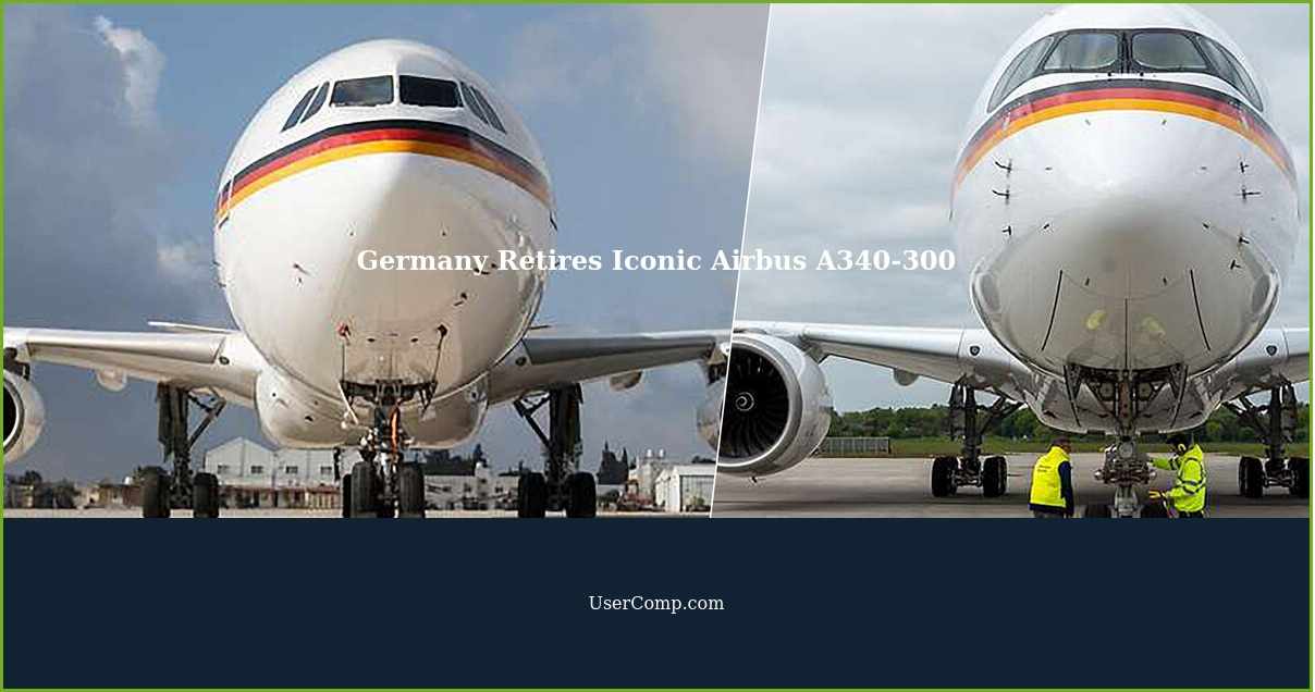 Germany Retires Iconic Airbus A340-300
