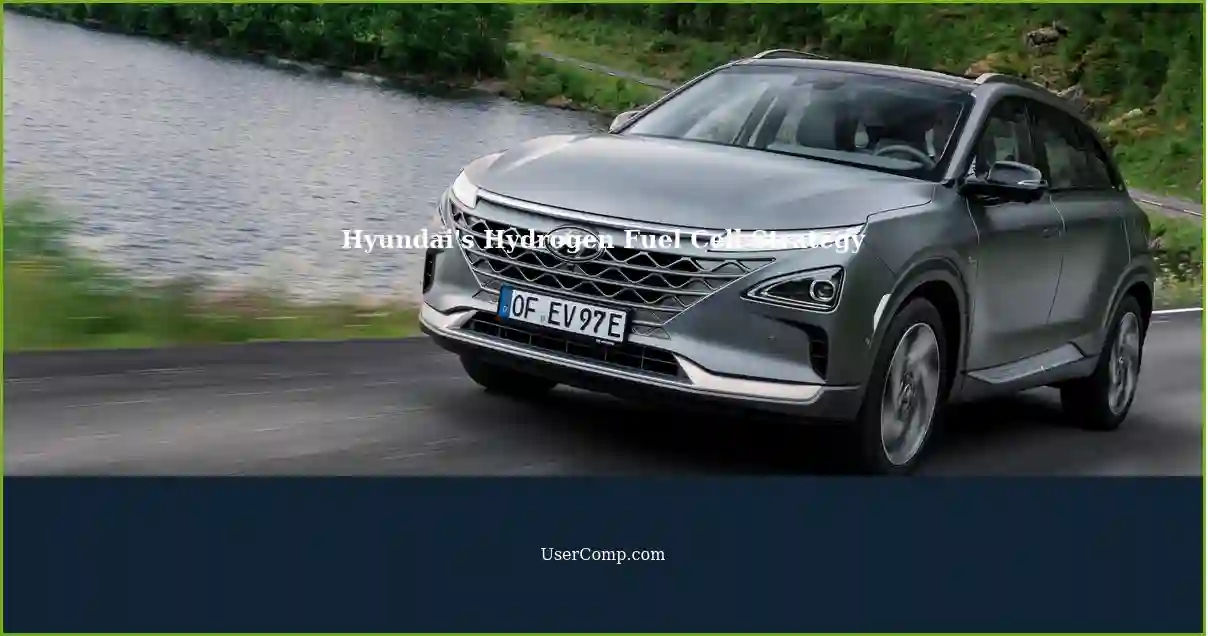 Hyundai's Hydrogen Fuel Cell Strategy