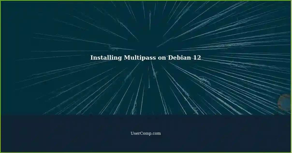 Installing Multipass on Debian 12