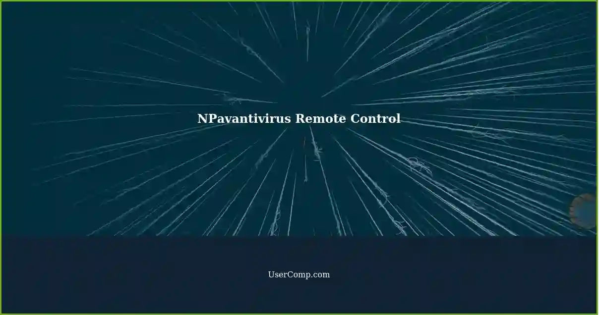 NPavantivirus Remote Control