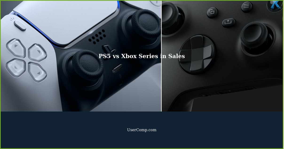 PS5 vs Xbox Series in Sales
