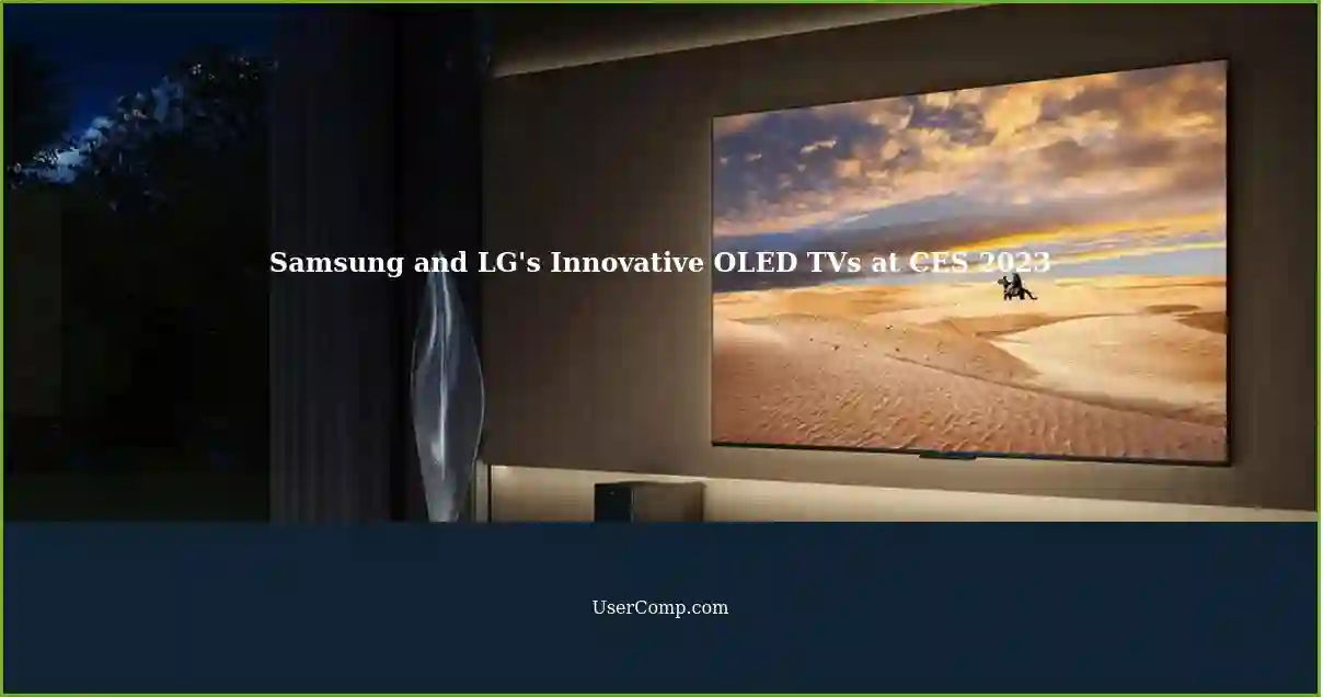 Samsung and LG's Innovative OLED TVs at CES 2023