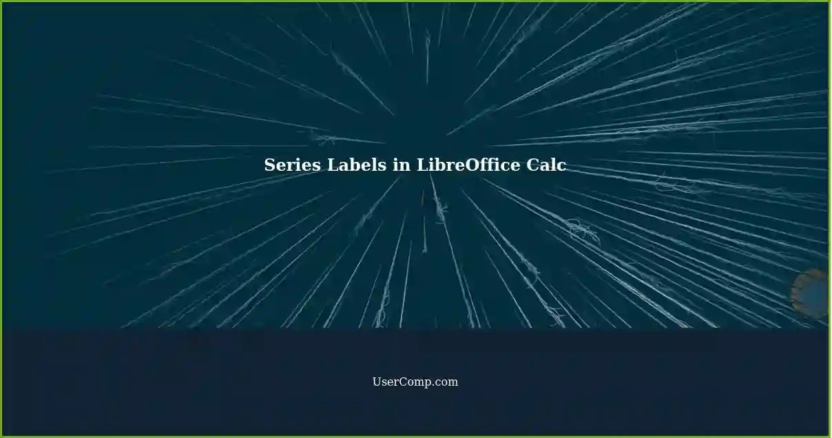 Adding Series Labels Overlaying Graphics Series Lines in LibreOffice Calc
