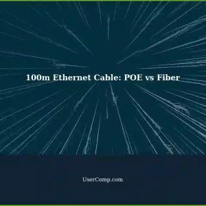 Ethernet Cable Run: 100 Meters (~450 Feet) - Inconsistent Bandwidth: POE Extenders vs Fiber