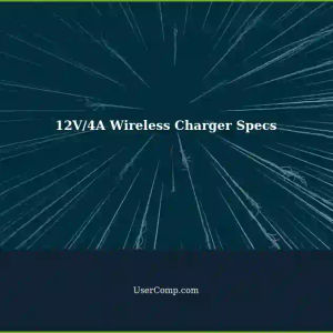 Off-brand Dual Wireless Charger: 12V/4A Specification Query