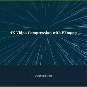 Optimizing 4K 60fps ProRes422HQ Video Compression with HEVC using FFmpeg