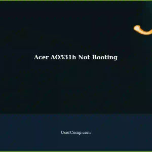 Acer Aspire One 531h Netbook Not Booting After Disk Replacement