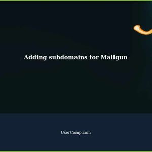 Should I add subdomain each time I have to use Mailgun?
