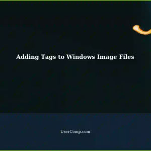 Programmatically Add Tags to Multiple Image Files in Windows 11