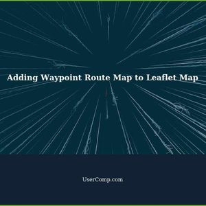 Adding Waypoint Route Map to Leaflet Map: A Comprehensive Guide