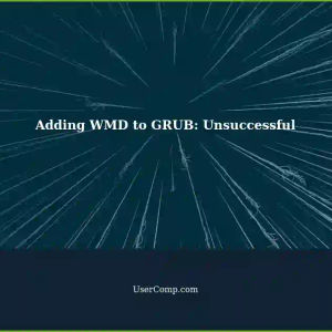 Unsuccessful Attempts to Add Windows Memory Diagnostic to GRUB Bootloader