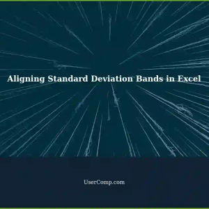 Plotting Datasets: Aligning Data Values with Multiple Standard Deviation Bands in Excel