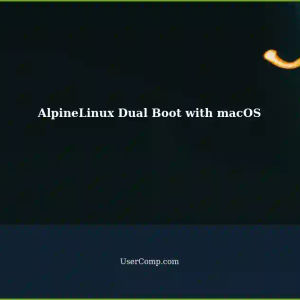 Dual Booting AlpineLinux and macOS