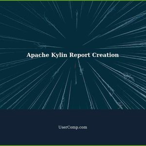 Creating Report in Apache Kylin with SSB Sample Data