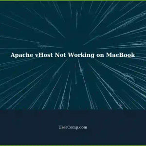 Cannot Get vHost Working on Apache for MacBook (macOS Sonoma 14.4.1, Apache 2.4.58)