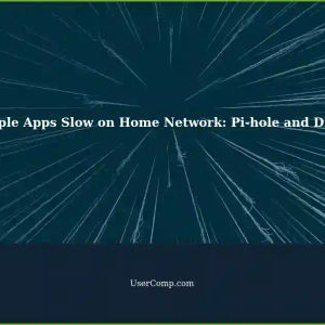 Slow Apple App Loading on Home Network: A 3-Year Pi-hole and DNS Change Issue