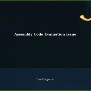 Assembly Code Expression Evaluation Issue: F=A/B+C*