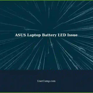 ASUS GL552V Laptop Not Starting: Battery LED Blinking Green Twice